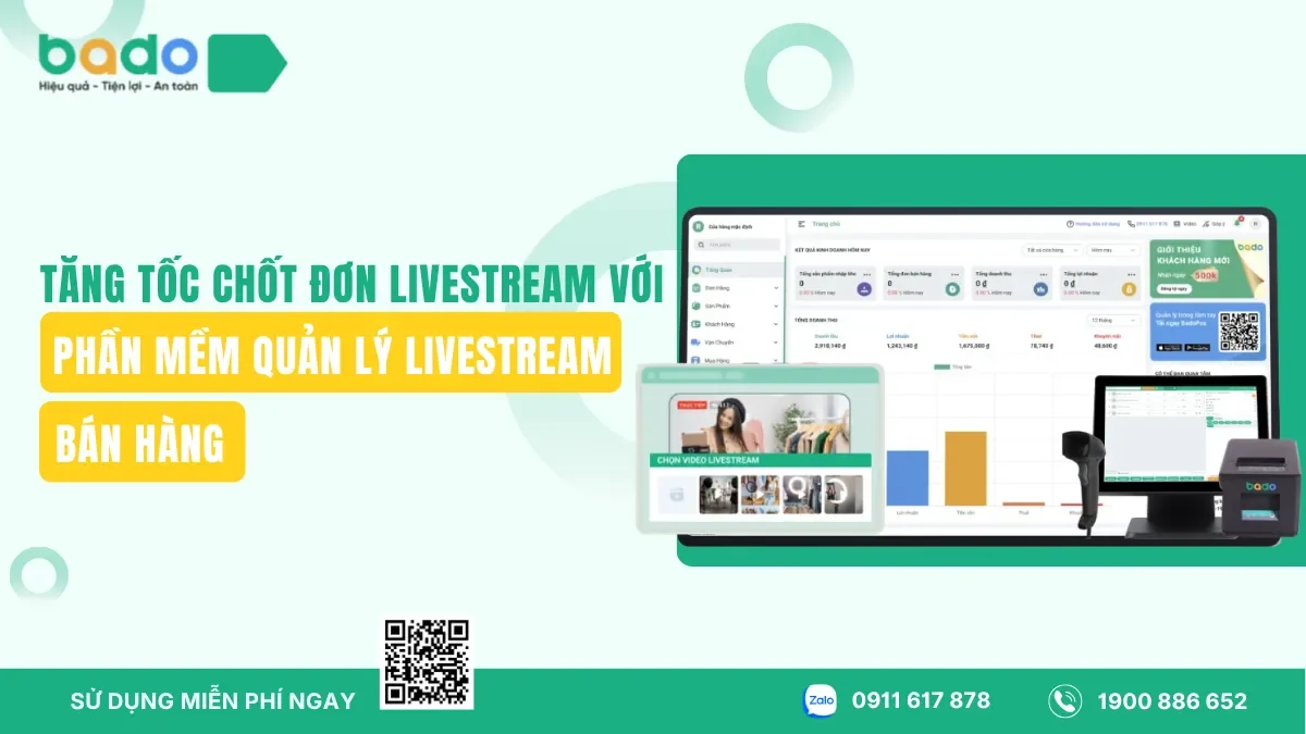 Tăng Tốc Chốt Đơn Livestream Với Phần Mềm Quản Lý Livestream Bán Hàng